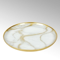Lambert Achat Teller, gold, D28 cm