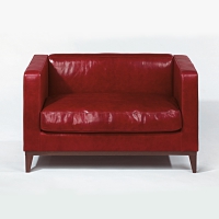 Lambert Stanhope, bordeauxrot / schwarz