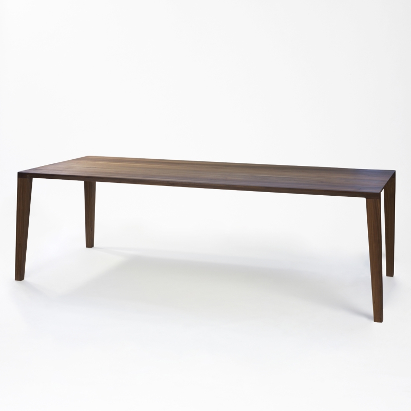 Lambert Aracol Tisch Walnuß, 100 x 240 cm