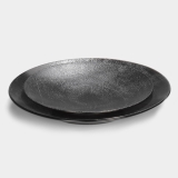 Lambert Kaori Platte D 34,5 cm, schwarz metallic