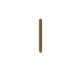 Lambert Kerze, zylindrisch, H 25 cm, D 2,1 cm, sand
