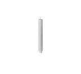 Lambert Kerze, zylindrisch, H 25 cm, D 3 cm, weiß