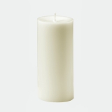Lambert Kerze, zylindrisch, H 12 cm, D 8 cm, elfenbein