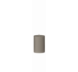 Lambert Kerze, zylindrisch, H 15 cm, D 8 cm, kiesel