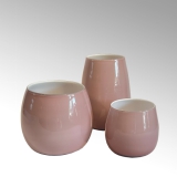Lambert Pisano Vase mittel mauve